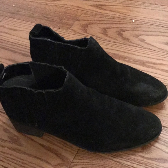 Leather suede booties - Picture 2 of 2